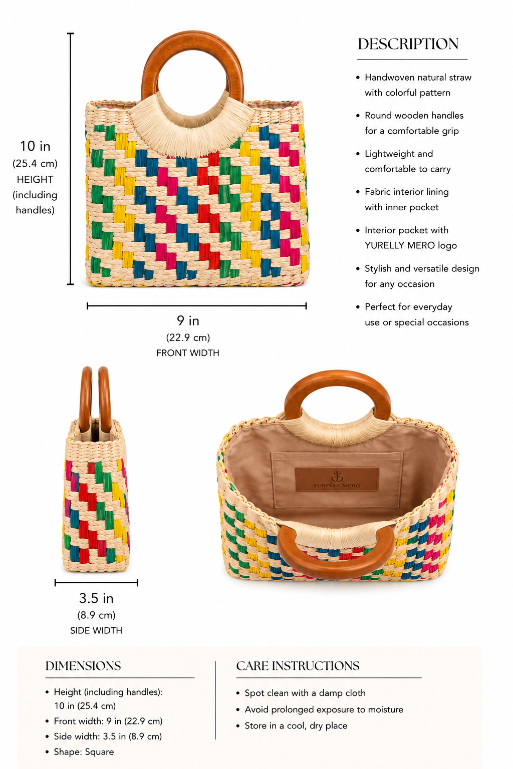 Rainbow bag